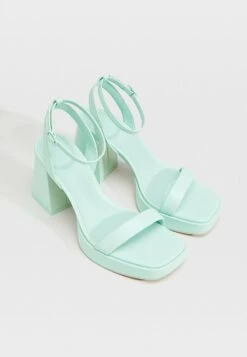 Stradivarius Riemensandalette - Light Green -Stradivarius Deutschland Verkaufs-Shop 7f93dbfaae8c4661b49c37084ed46e11