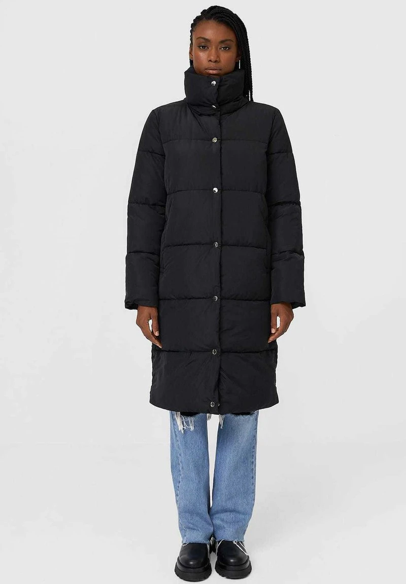 Stradivarius Wintermantel - Black 6 Stradivarius Wintermantel - Black – Bild 6