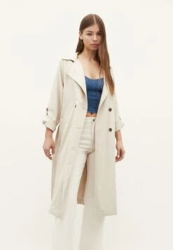 Stradivarius Trenchcoat - Beige