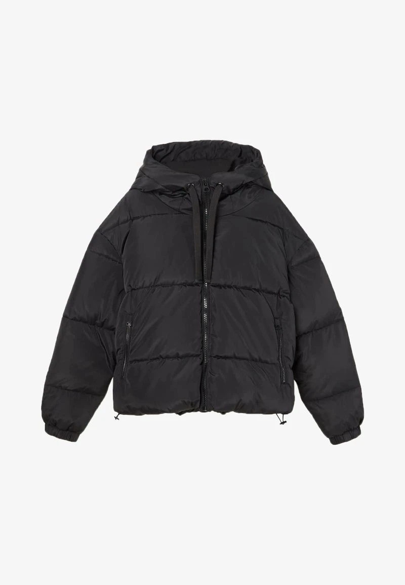 Stradivarius MIT KAPUZE - Winterjacke - Black 5 Stradivarius MIT KAPUZE - Winterjacke - Black – Bild 5