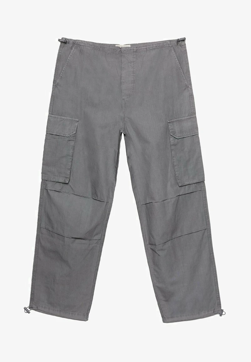 Stradivarius PARACHUTE - Cargohose - Light Grey 5 Stradivarius PARACHUTE - Cargohose - Light Grey – Bild 5