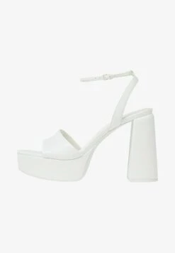 Stradivarius MIT PLATEAU-ABSATZ - High Heel Sandalette - White 10 Stradivarius MIT PLATEAU-ABSATZ - High Heel Sandalette - White -Stradivarius Deutschland Verkaufs-Shop 8499cd88dec4405ca26ce81f64b2eba8