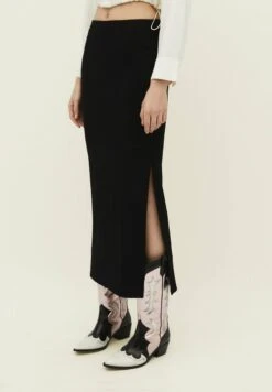 Stradivarius Bleistiftrock - Black