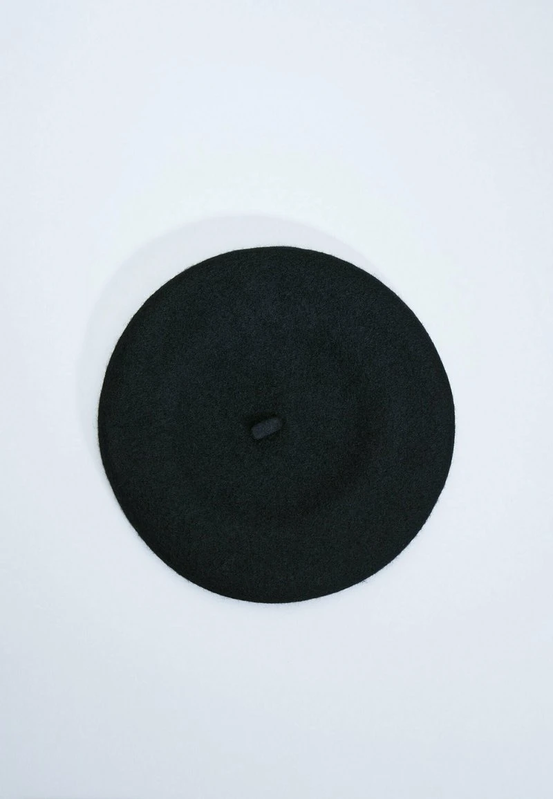 Stradivarius BASIC-BARETT - Mütze - Black 4 Stradivarius BASIC-BARETT - Mütze - Black – Bild 4