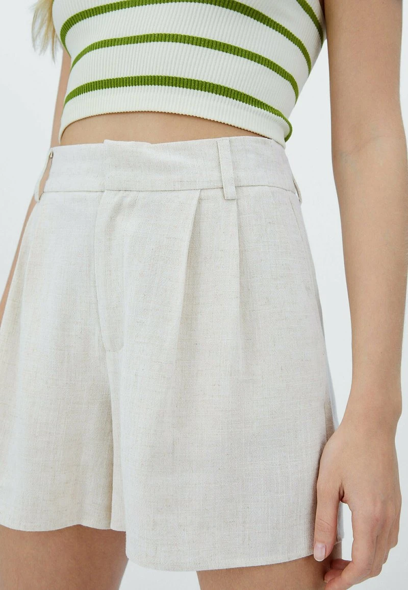 Stradivarius Shorts - Stone 4 Stradivarius Shorts - Stone – Bild 4