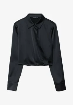 Stradivarius DRAPIERTE 02040040 - Bluse - Black 10 Stradivarius DRAPIERTE 02040040 - Bluse - Black -Stradivarius Deutschland Verkaufs-Shop 896f52cdf87747299691def555e4b314