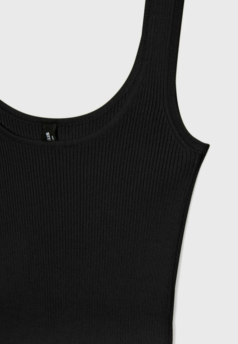 Stradivarius STRAPPY - Top - Black 6 Stradivarius STRAPPY - Top - Black – Bild 6