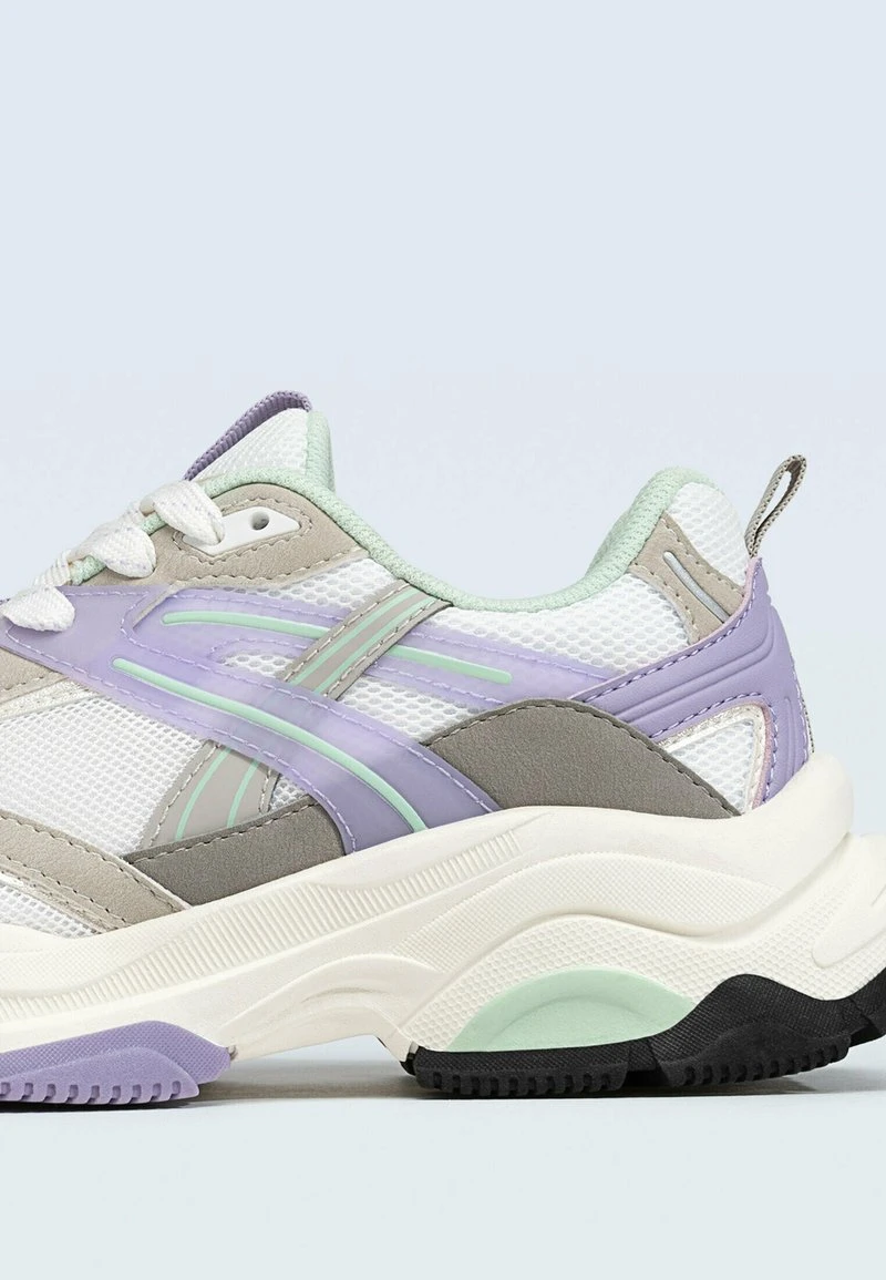 Stradivarius MIT MEHREREN ELEMENTEN - Sneaker Low - Grey 4 Stradivarius MIT MEHREREN ELEMENTEN - Sneaker Low - Grey – Bild 4