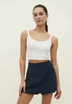 Stradivarius WRAP 01285128 - A-Linien-Rock - Dark Blue