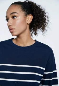 Stradivarius MIT STREIFEN - Langarmshirt - Dark Blue 9 Stradivarius MIT STREIFEN - Langarmshirt - Dark Blue -Stradivarius Deutschland Verkaufs-Shop 8bd9562aba534fb1886304b213e1f50d