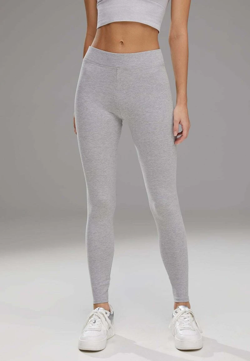 Stradivarius Leggings - Hosen - Mottled Grey 2 Stradivarius Leggings - Hosen - Mottled Grey – Bild 2