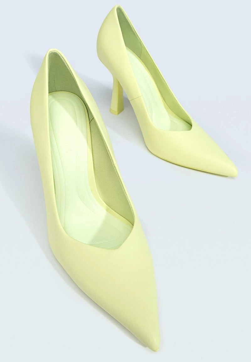 Stradivarius High Heel Pumps - Light Yellow 4 Stradivarius High Heel Pumps - Light Yellow – Bild 4