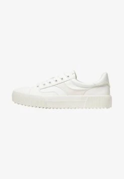 Stradivarius TRACK - Sneaker Low - White