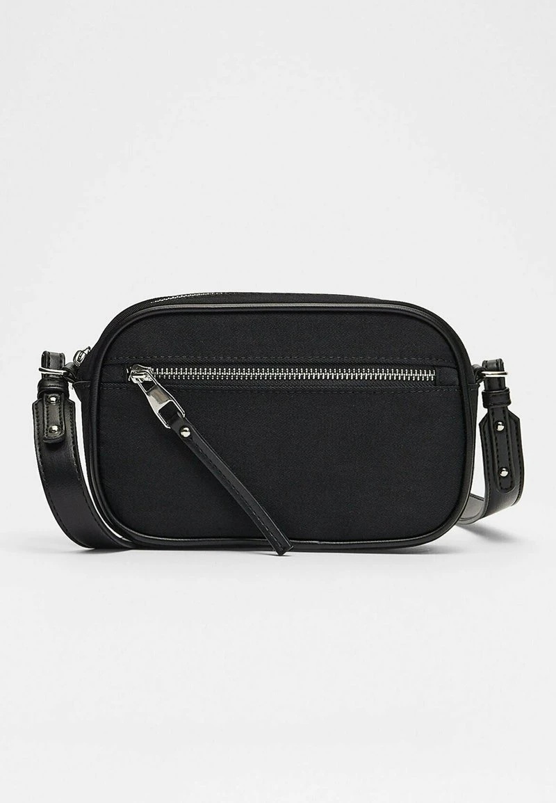 Stradivarius TWILL REPORTER - Umhängetasche - Black 6 Stradivarius TWILL REPORTER - Umhängetasche - Black – Bild 6