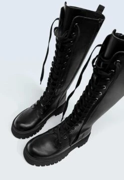 Stradivarius MIT PROFIL - Schnürstiefel - Black 9 Stradivarius MIT PROFIL - Schnürstiefel - Black -Stradivarius Deutschland Verkaufs-Shop 9111d5e5f30a48f29e0527f7f7725ebe