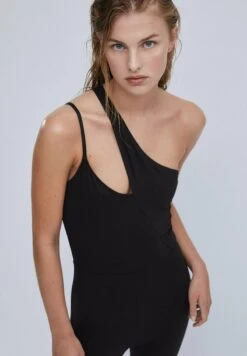 Stradivarius FIGURFORMENDER - Jumpsuit - Black 9 Stradivarius FIGURFORMENDER - Jumpsuit - Black -Stradivarius Deutschland Verkaufs-Shop 916e00daa805455b935059d82471fa36