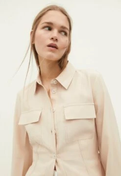 Stradivarius 02262273 - Blusenkleid - Beige -Stradivarius Deutschland Verkaufs-Shop 933cb9961e094378bf468a2aeef42068