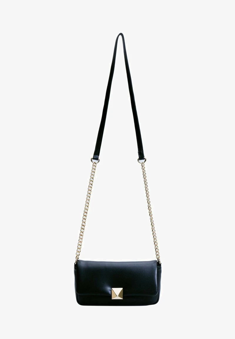 Stradivarius MIT MITTIGER NIETE - Umhängetasche - Black 3 Stradivarius MIT MITTIGER NIETE - Umhängetasche - Black – Bild 3