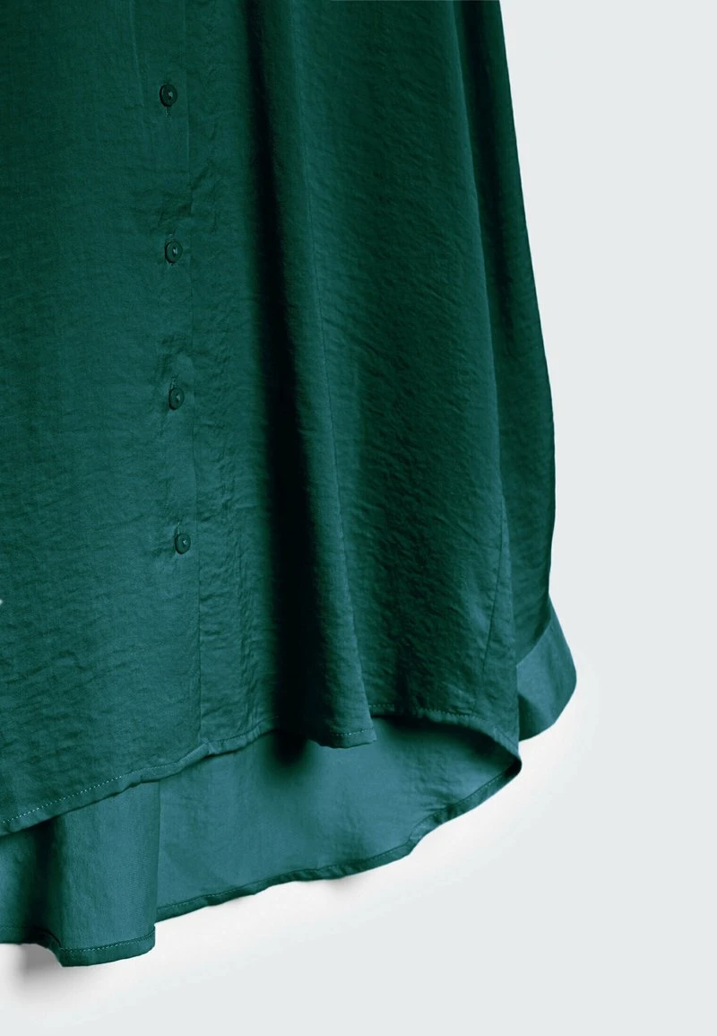 Stradivarius Hemdbluse - Mottled Green 6 Stradivarius Hemdbluse - Mottled Green – Bild 6