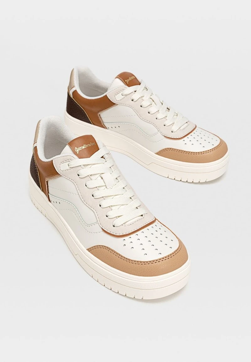 Stradivarius MIT DETAILS - Sneaker Low - Dark Red 2 Stradivarius MIT DETAILS - Sneaker Low - Dark Red – Bild 2