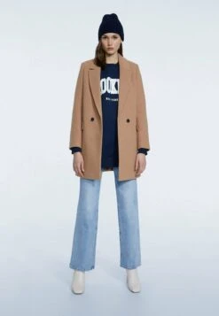 Stradivarius MIT MOTIV - Sweatshirt - Dark Blue