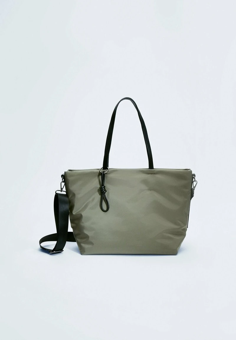 Stradivarius BASIC - Shopping Bag - Khaki 6 Stradivarius BASIC - Shopping Bag - Khaki – Bild 6