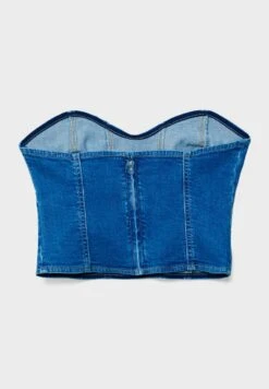Stradivarius Bustier - Dark Blue Denim 11 Stradivarius Bustier - Dark Blue Denim -Stradivarius Deutschland Verkaufs-Shop 962b304ab42945a48f7264702987e0ff