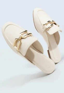 Stradivarius OFFENER - Pantolette Flach - Offwhite 10 Stradivarius OFFENER - Pantolette Flach - Offwhite -Stradivarius Deutschland Verkaufs-Shop 96623773aa14472a846f41eb02c5d838