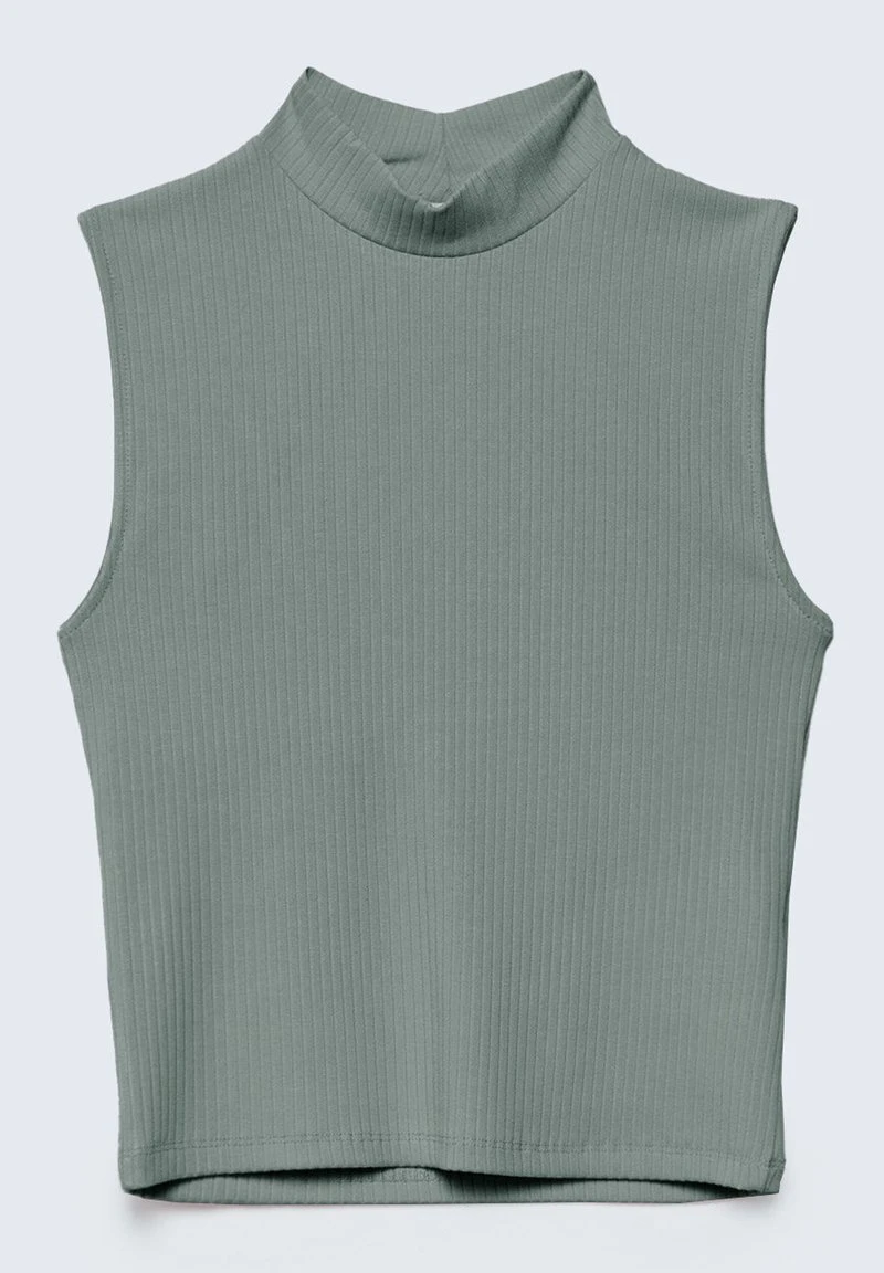 Stradivarius Top - Khaki 5 Stradivarius Top - Khaki – Bild 5