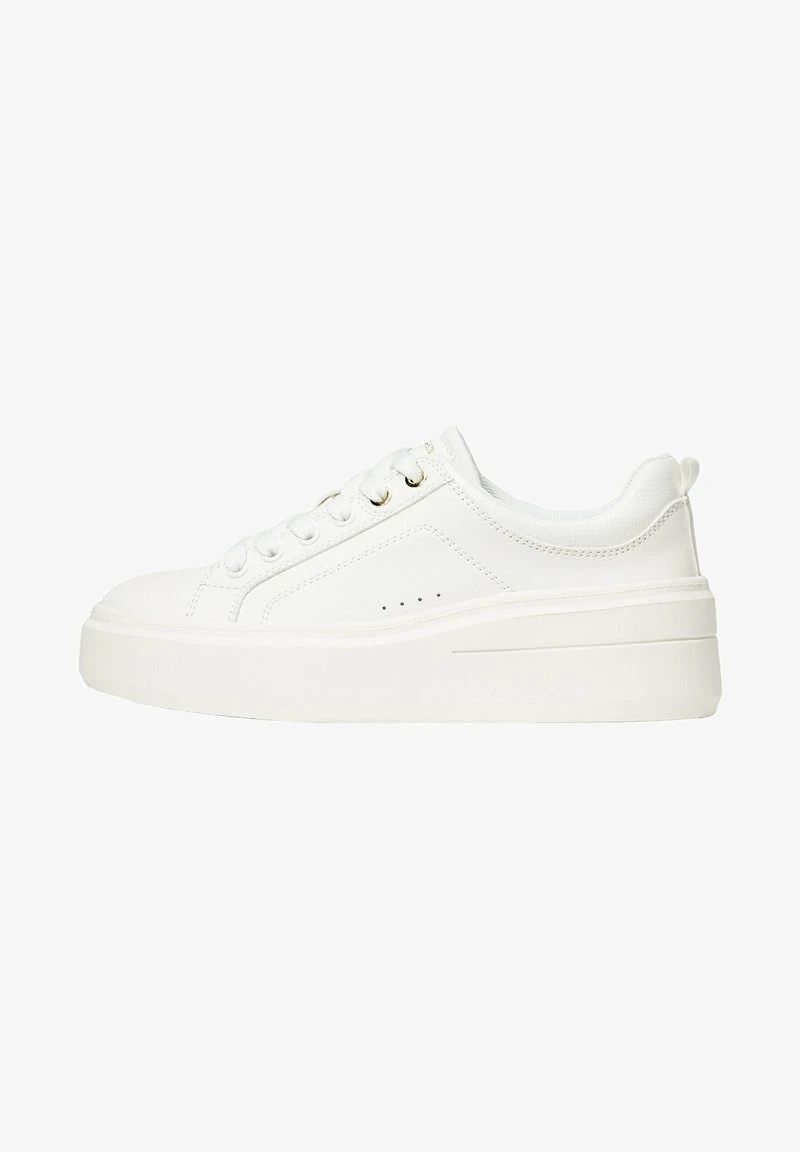 Stradivarius Sneaker Low - White 1 Stradivarius Sneaker Low - White
