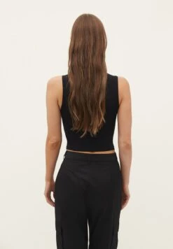 Stradivarius ÄRMELLOSES - Top - Black -Stradivarius Deutschland Verkaufs-Shop 98349dce1aee4e728f29c960f3a6c69c