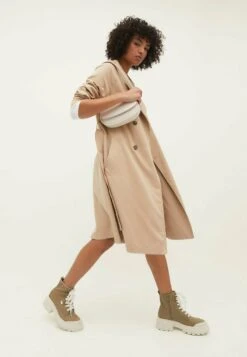 Stradivarius WITH FLAP - Umhängetasche - Mottled Beige