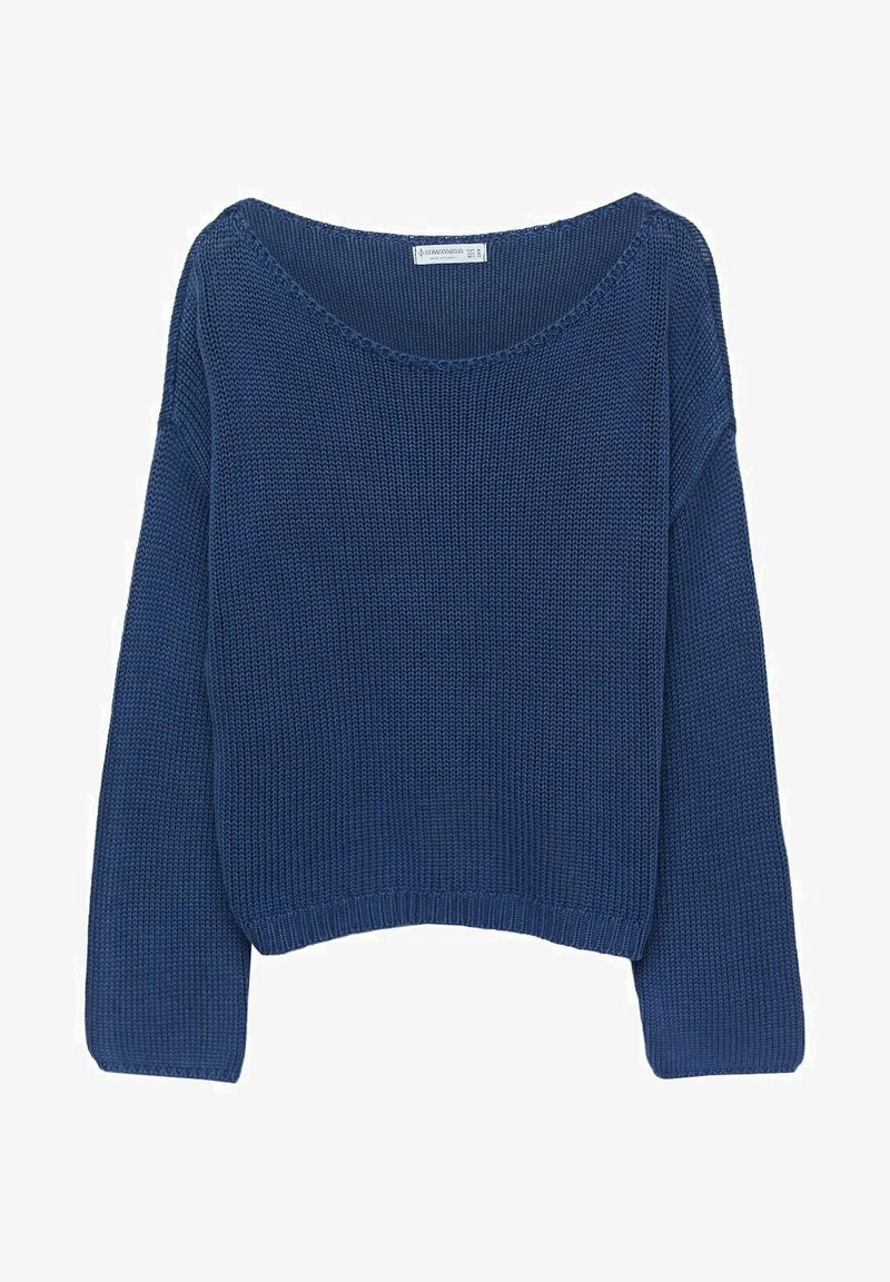 Stradivarius DROP SLEEVE - Strickpullover - Royal Blue 5 Stradivarius DROP SLEEVE - Strickpullover - Royal Blue – Bild 5