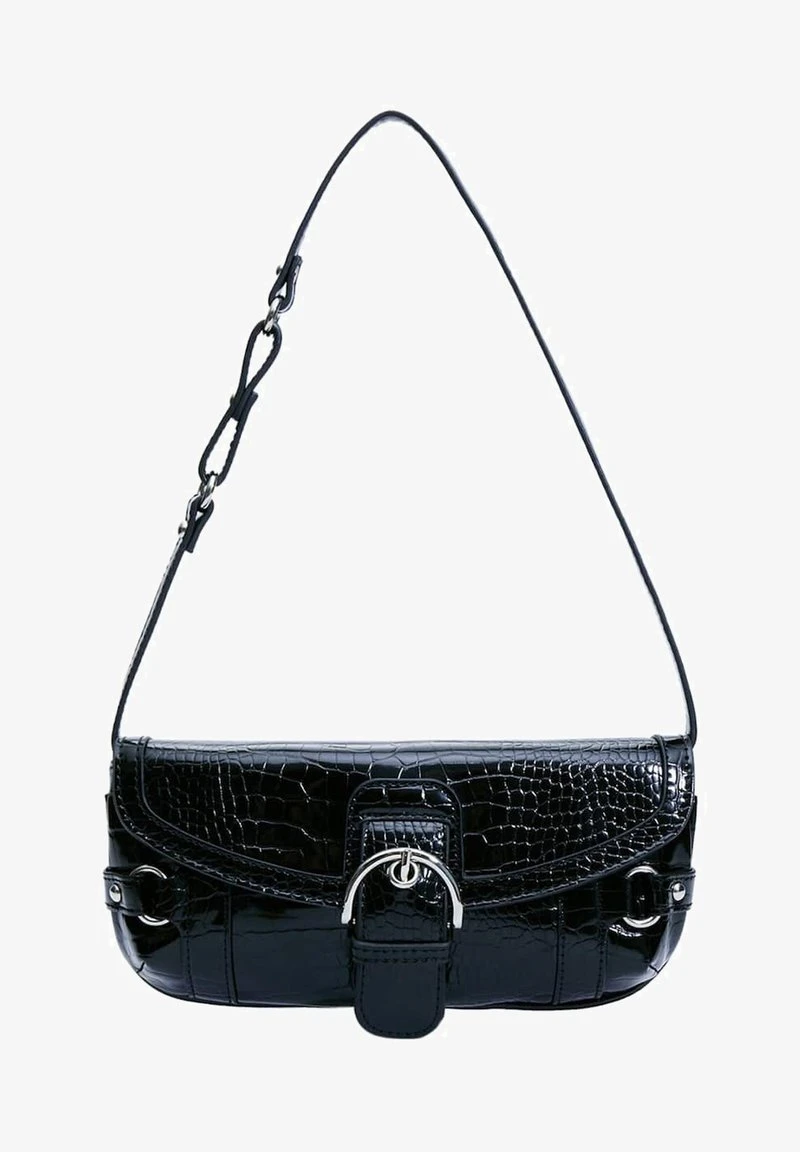 Stradivarius MIT SCHNALLE 03623301 - Handtasche - Black 3 Stradivarius MIT SCHNALLE 03623301 - Handtasche - Black – Bild 3