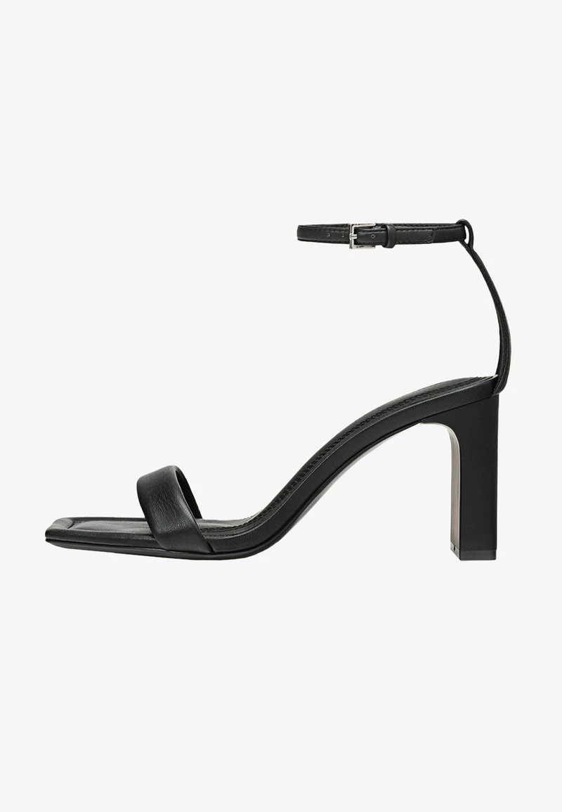 Stradivarius MIT GESTEPPTEN RIEMCHEN - Brautschuh - Black 2 Stradivarius MIT GESTEPPTEN RIEMCHEN - Brautschuh - Black – Bild 2