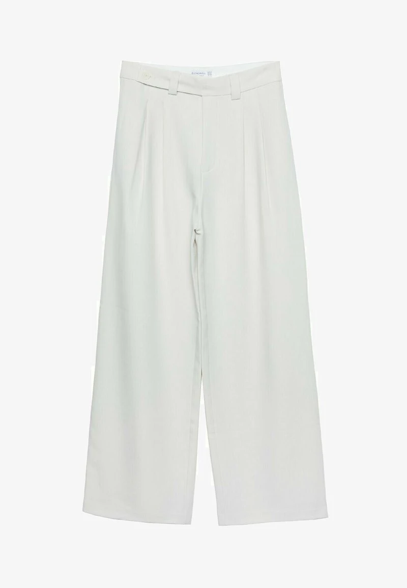 Stradivarius Stoffhose - Off White 5 Stradivarius Stoffhose - Off White – Bild 5