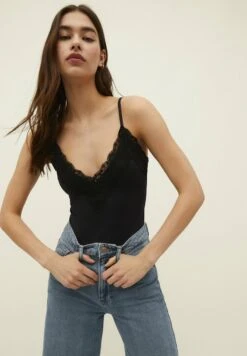 Stradivarius WITH STRAPS - Body - Black