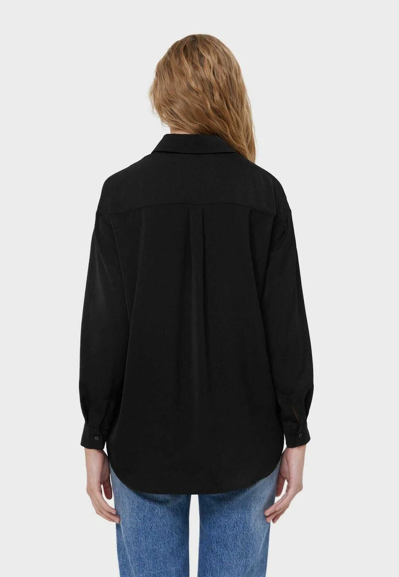 Stradivarius Hemdbluse - Black 3 Stradivarius Hemdbluse - Black – Bild 3