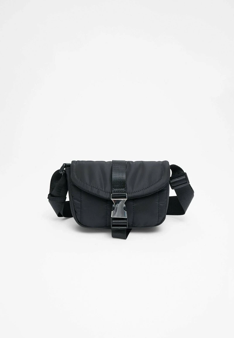 Stradivarius TECHNICAL MINI - Umhängetasche - Black 4 Stradivarius TECHNICAL MINI - Umhängetasche - Black – Bild 4