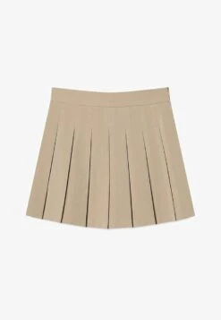 Stradivarius Faltenrock - Beige -Stradivarius Deutschland Verkaufs-Shop 9fb10cb89b6e403eb8a2c42ea7ce0732