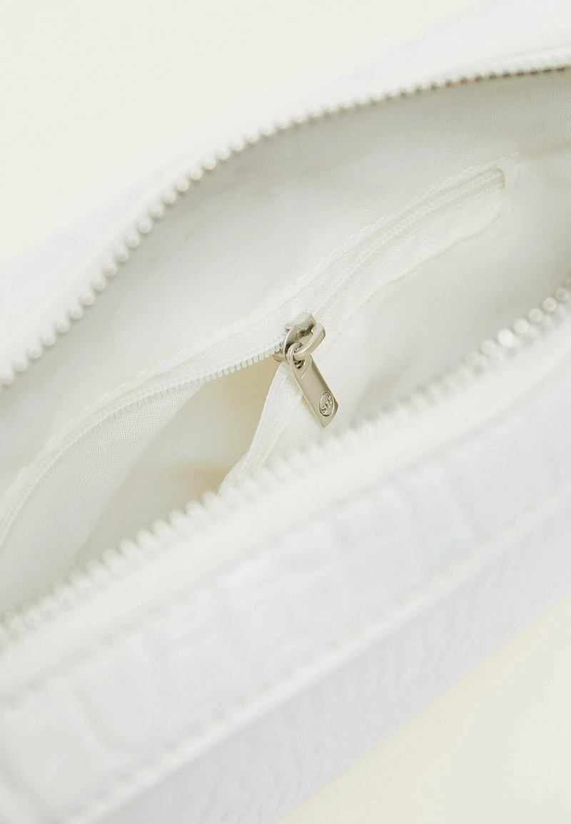 Stradivarius MOCK CROC REPORTER - Umhängetasche - White 5 Stradivarius MOCK CROC REPORTER - Umhängetasche - White – Bild 5