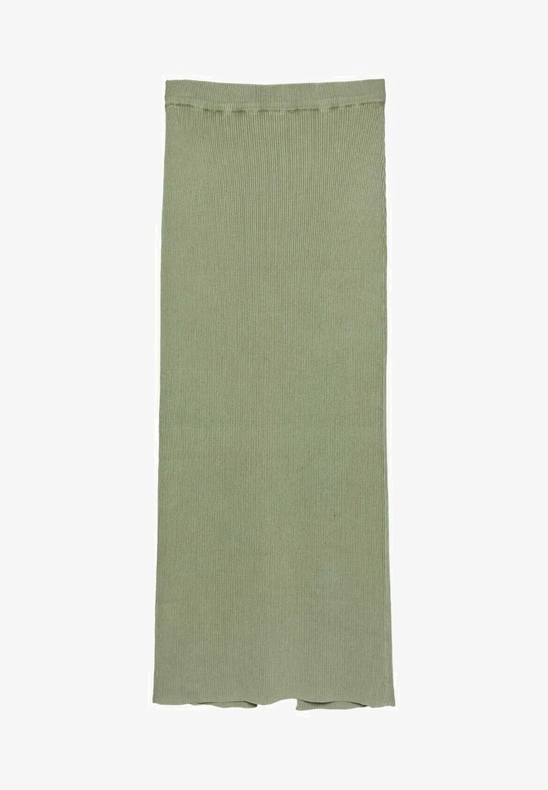 Stradivarius LONG - Maxirock - Khaki 5 Stradivarius LONG - Maxirock - Khaki – Bild 5