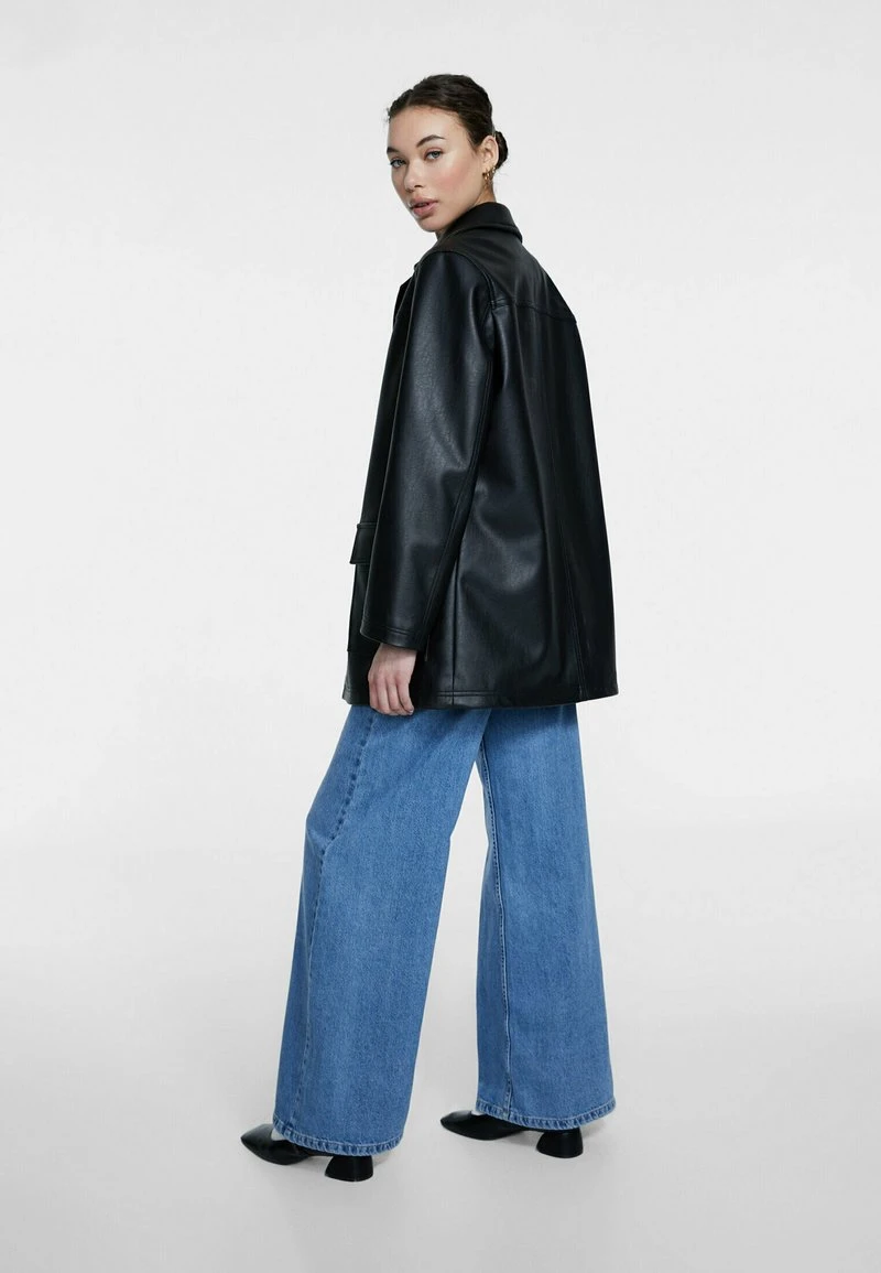 Stradivarius Kurzmantel - Black 3 Stradivarius Kurzmantel - Black – Bild 3