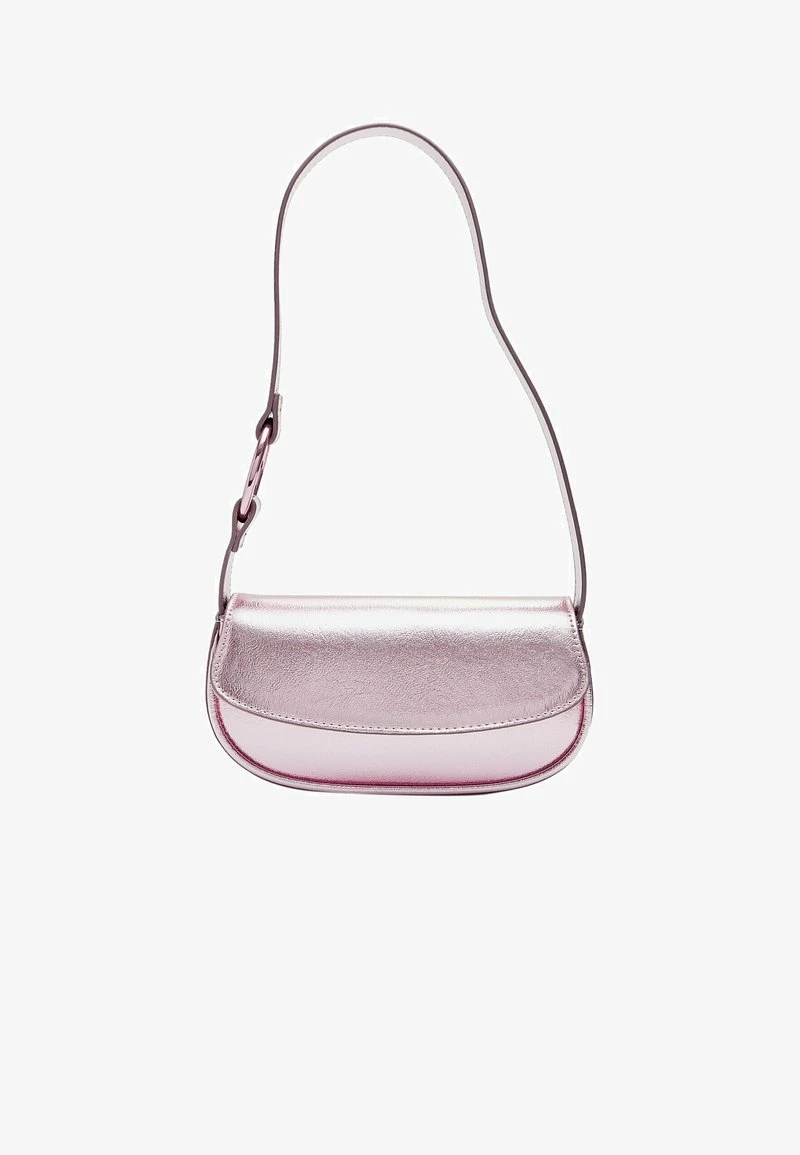 Stradivarius WITH FLAP - Umhängetasche - Light Pink 3 Stradivarius WITH FLAP - Umhängetasche - Light Pink – Bild 3