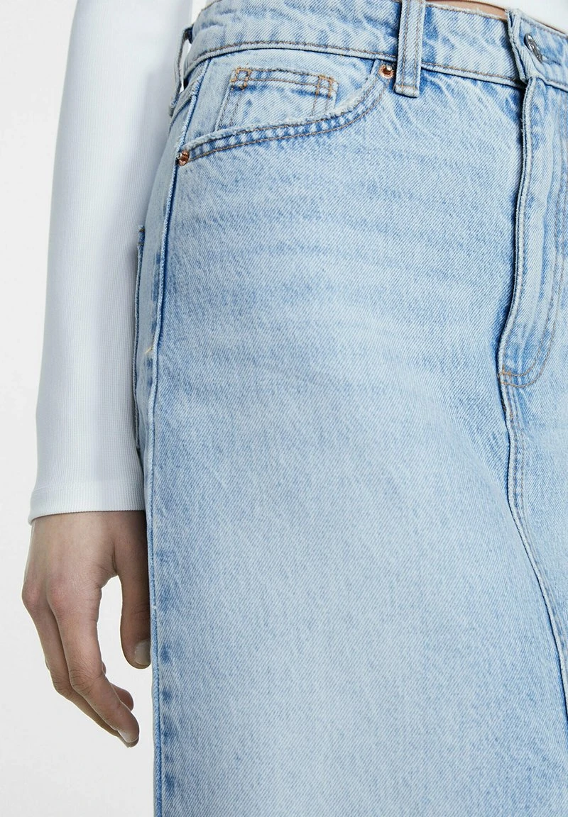 Stradivarius VINTAGE - Maxirock - Blue Denim 4 Stradivarius VINTAGE - Maxirock - Blue Denim – Bild 4