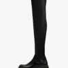 Stradivarius MIT PROFIL - Overknees - Black
