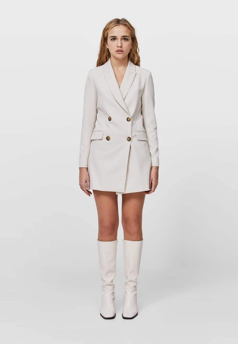 Stradivarius Kurzmantel - Beige 2 Stradivarius Kurzmantel - Beige – Bild 2