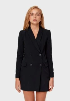 Stradivarius Kurzmantel - Black