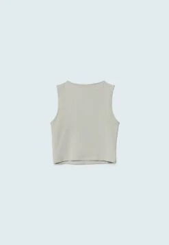 Stradivarius ÄRMELLOSES - Top - Stone -Stradivarius Deutschland Verkaufs-Shop a52019a9fb884a0e8e806cdd106022f8