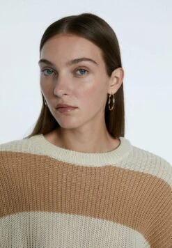 Stradivarius MIT STREIFEN - Strickpullover - Beige 9 Stradivarius MIT STREIFEN - Strickpullover - Beige -Stradivarius Deutschland Verkaufs-Shop a63a4ce27e184b889f9624d5a5359721